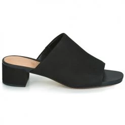Chaussures Femme Mules Clarks ORABELLA DAISY Noir -Mules Soldes2022 10143053 500 B