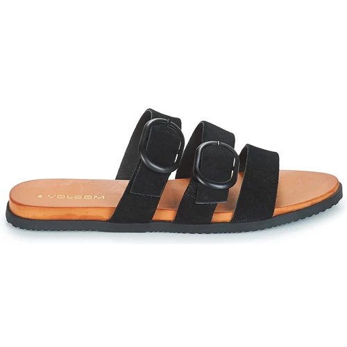 Chaussures Femme Mules Volcom BUCKLE UP BUTTERCUP Noir 4 Chaussures Femme Mules Volcom BUCKLE UP BUTTERCUP Noir – Image 2