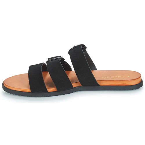 Chaussures Femme Mules Volcom BUCKLE UP BUTTERCUP Noir 6 Chaussures Femme Mules Volcom BUCKLE UP BUTTERCUP Noir – Image 4