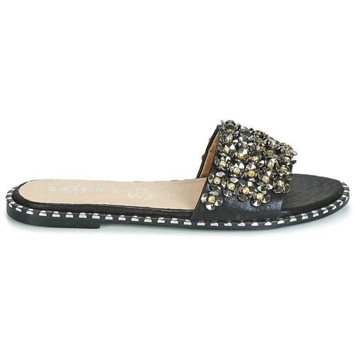 Chaussures Femme Mules Cassis Côte d'Azur ALVINA Noir 4 Chaussures Femme Mules Cassis Côte d'Azur ALVINA Noir – Image 2