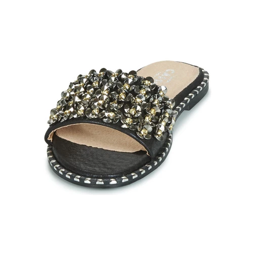 Chaussures Femme Mules Cassis Côte d'Azur ALVINA Noir 5 Chaussures Femme Mules Cassis Côte d'Azur ALVINA Noir – Image 3