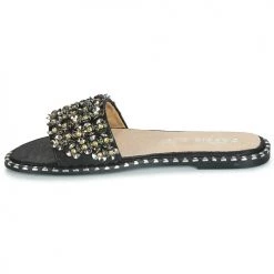 Chaussures Femme Mules Cassis Côte d'Azur ALVINA Noir 10 Chaussures Femme Mules Cassis Côte d'Azur ALVINA Noir -Mules Soldes2022 11088060 500 D