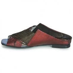 Chaussures Femme Mules Papucei KEPLER Noir / Bordeaux -Mules Soldes2022 11329478 500 D