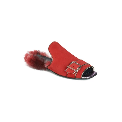 Chaussures Femme Mules Papucei OBSENTUM Rouge 3 Chaussures Femme Mules Papucei OBSENTUM Rouge