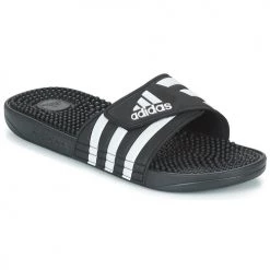 Chaussures Claquettes adidas Performance ADISSAGE Noir / Blanc
