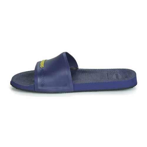 Chaussures Claquettes Havaianas SLIDE BRASIL Bleu 6 Chaussures Claquettes Havaianas SLIDE BRASIL Bleu – Image 4