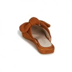Chaussures Femme Mules Fericelli JILONIE Camel -Mules Soldes2022 12442921 500 E