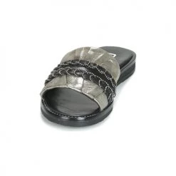 Chaussures Femme Mules Mjus TEMPLE Kaki / Noir -Mules Soldes2022 13207332 500 C