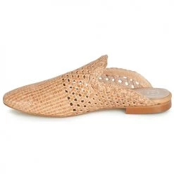 Chaussures Femme Mules Betty London JIKOTEXE Camel -Mules Soldes2022 13269322 500 D
