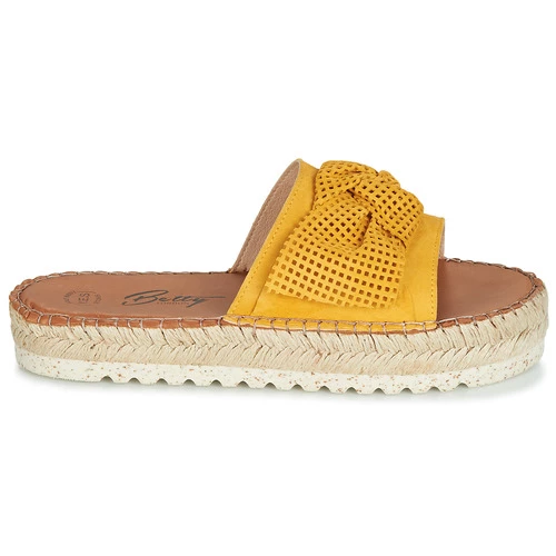 Chaussures Femme Mules Betty London JIKOTIGE Jaune 4 Chaussures Femme Mules Betty London JIKOTIGE Jaune – Image 2