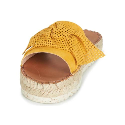Chaussures Femme Mules Betty London JIKOTIGE Jaune 5 Chaussures Femme Mules Betty London JIKOTIGE Jaune – Image 3