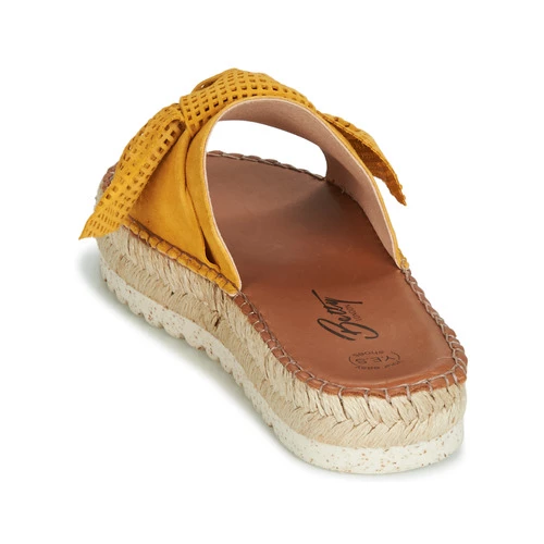 Chaussures Femme Mules Betty London JIKOTIGE Jaune 7 Chaussures Femme Mules Betty London JIKOTIGE Jaune – Image 5