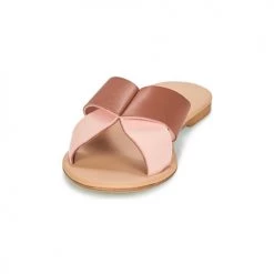 Chaussures Femme Mules André CRYTELLE Marron -Mules Soldes2022 13477836 500 C