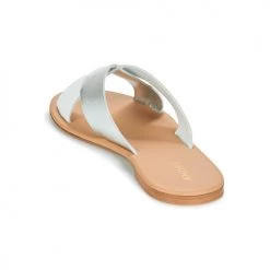 Chaussures Femme Mules André CRYTELLE Blanc -Mules Soldes2022 13477846 500 E