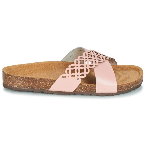 Chaussures Femme Mules André ROULADE Rose 4 Chaussures Femme Mules André ROULADE Rose – Image 2