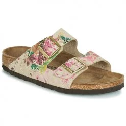Chaussures Femme Mules Birkenstock ARIZONA Beige