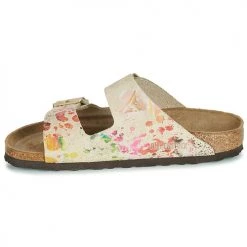 Chaussures Femme Mules Birkenstock ARIZONA Beige -Mules Soldes2022 14591539 500 D