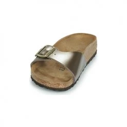 Chaussures Femme Mules Birkenstock MADRID Bronze -Mules Soldes2022 14591550 500 C