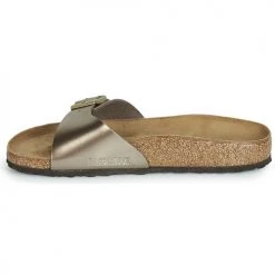 Chaussures Femme Mules Birkenstock MADRID Bronze -Mules Soldes2022 14591550 500 D
