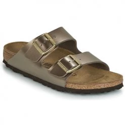 Chaussures Femme Mules Birkenstock ARIZONA Bronze