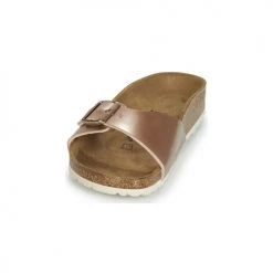 Chaussures Femme Mules Birkenstock MADRID Rose / Doré -Mules Soldes2022 14591600 500 C