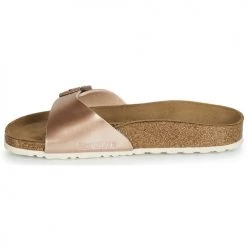 Chaussures Femme Mules Birkenstock MADRID Rose / Doré -Mules Soldes2022 14591600 500 D