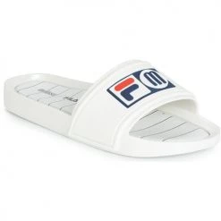 Chaussures Femme Claquettes Melissa SLIDE + FILA Blanc