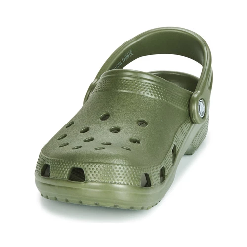 Chaussures Sabots Crocs CLASSIC Kaki 5 Chaussures Sabots Crocs CLASSIC Kaki – Image 3