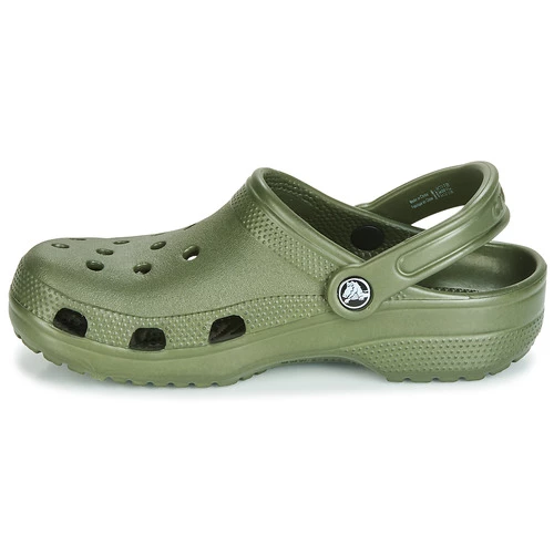 Chaussures Sabots Crocs CLASSIC Kaki 6 Chaussures Sabots Crocs CLASSIC Kaki – Image 4