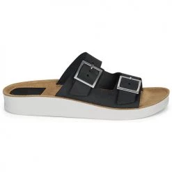 Chaussures Femme Mules Kickers OVIDA Noir -Mules Soldes2022 16259674 500 B