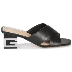 Chaussures Femme Mules Guess MADRA Noir -Mules Soldes2022 16339673 500 B
