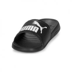 Chaussures Claquettes Puma POPCAT Noir -Mules Soldes2022 16361778 500 C