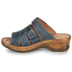 Chaussures Femme Mules Josef Seibel CATALONIA 49 Bleu -Mules Soldes2022 16396142 500 D