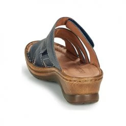 Chaussures Femme Mules Josef Seibel CATALONIA 49 Bleu -Mules Soldes2022 16396142 500 E