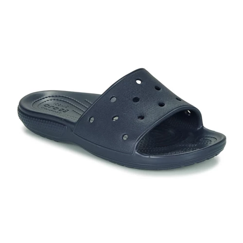 Chaussures Claquettes Crocs CLASSIC CROCS SLIDE Marine 3 Chaussures Claquettes Crocs CLASSIC CROCS SLIDE Marine