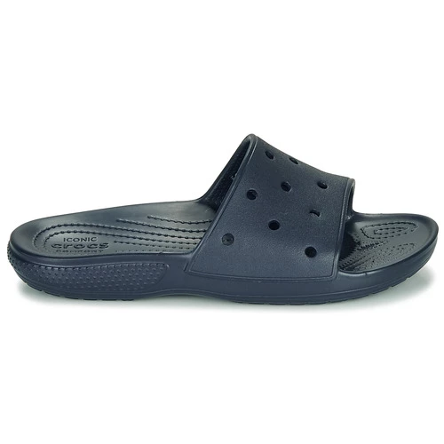 Chaussures Claquettes Crocs CLASSIC CROCS SLIDE Marine 4 Chaussures Claquettes Crocs CLASSIC CROCS SLIDE Marine – Image 2