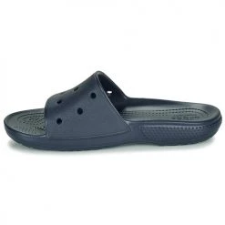 Chaussures Claquettes Crocs CLASSIC CROCS SLIDE Marine 10 Chaussures Claquettes Crocs CLASSIC CROCS SLIDE Marine -Mules Soldes2022 16474685 500 D