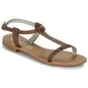 Chaussures Femme Mules Les Petites Bombes DELIA Camel -Mules Soldes2022 16534204 500 A