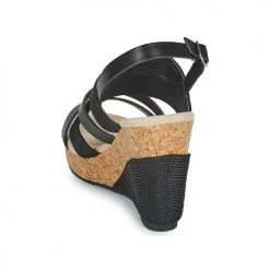 Chaussures Femme Mules Les Petites Bombes MELINE Noir -Mules Soldes2022 16534226 500 E