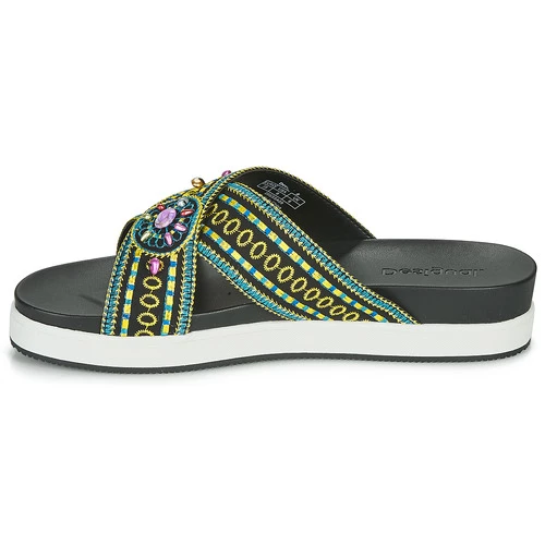Chaussures Femme Mules Desigual SHOES_NILO_BEADS Noir 6 Chaussures Femme Mules Desigual SHOES_NILO_BEADS Noir – Image 4