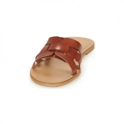 Chaussures Femme Mules So Size MELINDA camel -Mules Soldes2022 16592357 500 C