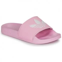 Chaussures Femme Claquettes adidas Originals ADILETTE LITE W Rose
