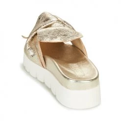 Chaussures Femme Mules Sweet Lemon LOLAI Doré -Mules Soldes2022 16639999 500 E