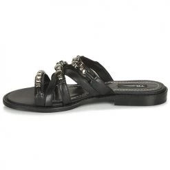 Chaussures Femme Mules Tosca Blu CUBA Noir -Mules Soldes2022 16645917 500 D