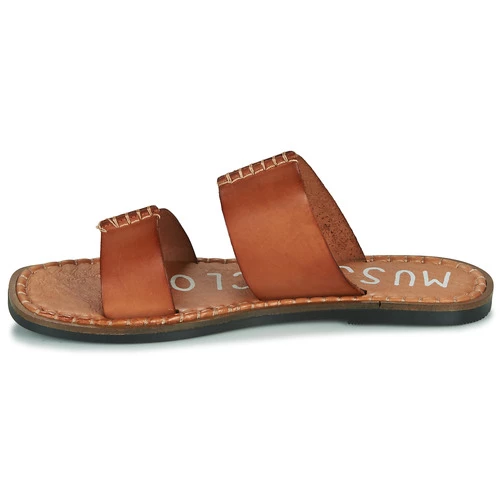 Chaussures Femme Mules Musse & Cloud LESLIE Cognac 6 Chaussures Femme Mules Musse & Cloud LESLIE Cognac – Image 4