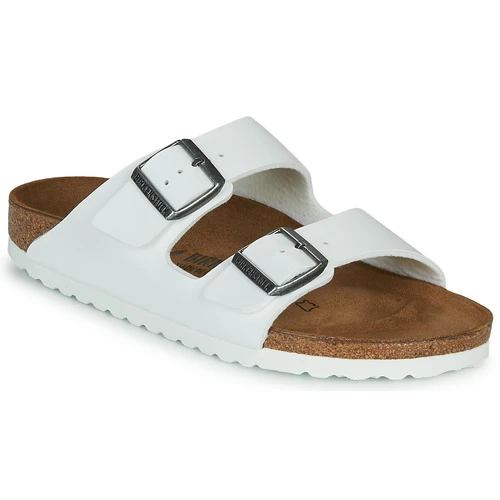 Chaussures Femme Mules Birkenstock ARIZONA Blanc 3 Chaussures Femme Mules Birkenstock ARIZONA Blanc