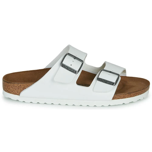 Chaussures Femme Mules Birkenstock ARIZONA Blanc 4 Chaussures Femme Mules Birkenstock ARIZONA Blanc – Image 2