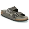 Chaussures Femme Mules Birkenstock ARIZONA Noir / Argent -Mules Soldes2022 16823579 500 A