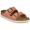 Chaussures Femme Mules Birkenstock ARIZONA SFB LEATHER Rouille -Mules Soldes2022 16823702 500 A
