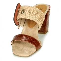 Chaussures Femme Mules Fericelli MARCO Beige -Mules Soldes2022 16866299 500 C